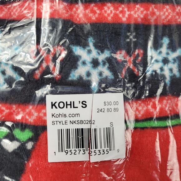 NWT SpongeBob Christmas Catching Snowflake Sweatshirt Juniors size Small - Picture 4 of 6